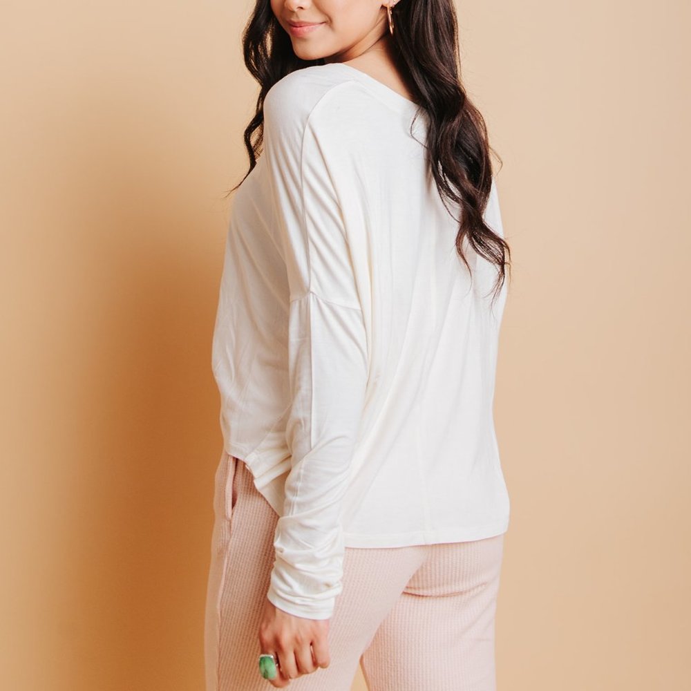 Cozy Pink & Cream Set!! Pink Waffle Print bottoms